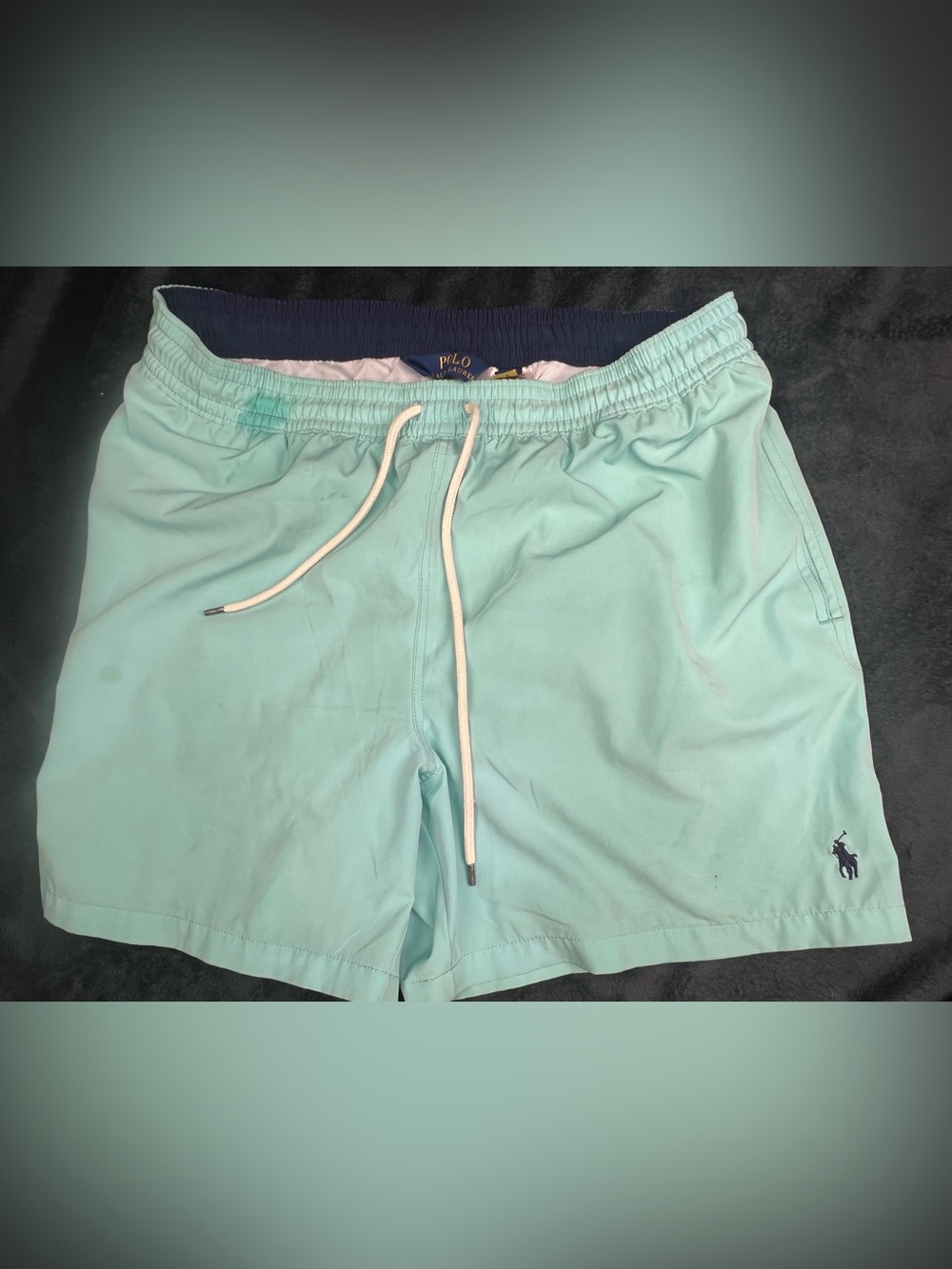 Ralph Lauren Light Mint Green Swim Trunks